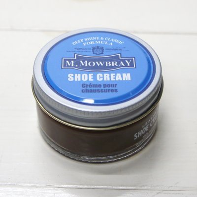 画像2: M.MOWBRAY（M.モゥブレィ）SHOE CREAM（シュークリーム）/Dark Brown（ダークブラウン）