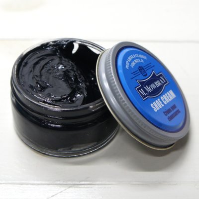 画像1: M.MOWBRAY（M.モゥブレィ）SHOE CREAM（シュークリーム）/Black（ブラック）