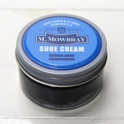 画像2: M.MOWBRAY（M.モゥブレィ）SHOE CREAM（シュークリーム）/Black（ブラック）