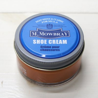 画像2: M.MOWBRAY（M.モゥブレィ）SHOE CREAM（シュークリーム）/Light Brown（ライトブラウン）