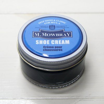 画像2: M.MOWBRAY（M.モゥブレィ）SHOE CREAM（シュークリーム）/Navy（ネイビー）