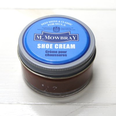 画像2: M.MOWBRAY（M.モゥブレィ）SHOE CREAM（シュークリーム）/London Tan（ロンドンタン）