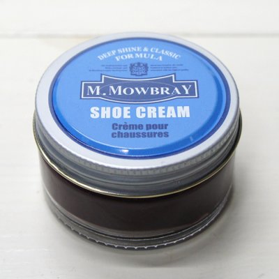 画像2: M.MOWBRAY（M.モゥブレィ）SHOE CREAM（シュークリーム）/Burgundy（バーガンディ）