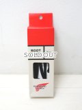 RED WING（レッドウィング）FLAT NYLON SHOE LACES（フラットナイロンシューレース） 76cm,91cm/Black（ブラック）※メール便発送可※