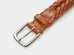 画像3: Whitehouse Cox（ホワイトハウスコックス）P-2274 Cow Hide 28mm Plaited Belt（メッシュベルト）/Newton（ニュートン）※36インチのみ