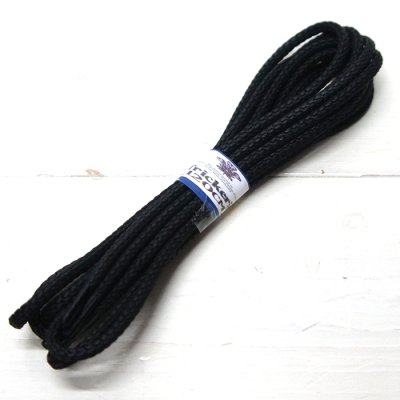 画像1: Tricker's（トリッカーズ）Shoe Lace（シューレース）70cm,120cm/Black（ブラック）※メール便発送可※