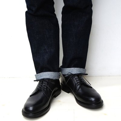 画像8: WHEEL ROBE（ウィールローブ）PLAIN TOE BLUCHER（プレーントゥブルーチャー）/Black（ブラック）