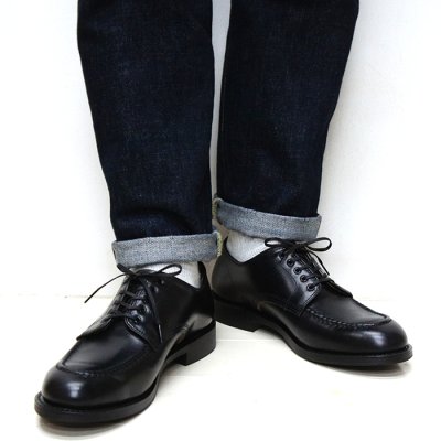 画像8: WHEEL ROBE（ウィールローブ）HEAVY STITCHING MOC TOE（ヘビーステッチングモックトゥ）/Black（ブラック）