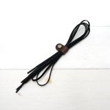 WHEEL ROBE（ウィールローブ）FLAT SHOE LACE 80cm・150cm（純正フラットシューレース）/Black（ブラック）※メール便発送可※