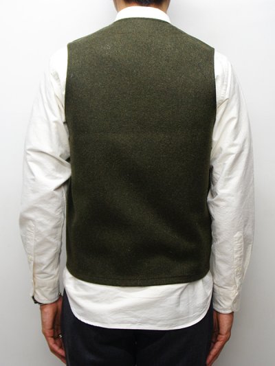 画像10: FILSON（フィルソン）MACKINAW WOOL VEST（マッキーノウールベスト）/ DARK GREEN(ダークグリーン）
