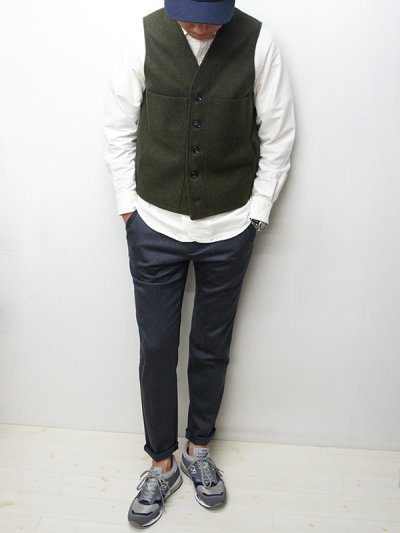 画像11: FILSON（フィルソン）MACKINAW WOOL VEST（マッキーノウールベスト）/ DARK GREEN(ダークグリーン）