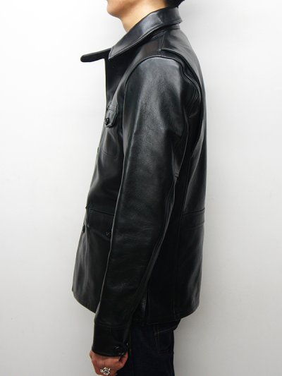 画像14: Y'2 LEATHER（ワイツーレザー）ANILINE HORSE SHIRT JACKET（アニリンホースシャツジャケット）/Black（ブラック）