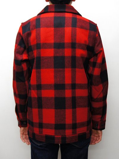 画像9: FILSON（フィルソン）MACKINAW WOOL CRUISER（マッキーノウールクルーザー）/ RED×BLACK（レッド×ブラック）