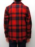 画像9: FILSON（フィルソン）MACKINAW WOOL CRUISER（マッキーノウールクルーザー）/RED×BLACK（レッド×ブラック）