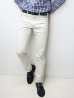 画像13: F.O.B FACTORY（エフオービーファクトリー）PIQUE 5POCKET PANTS（ピケ5ポケットパンツ）Highcount Pique/Ivory（アイボリー）【裾上げ無料】