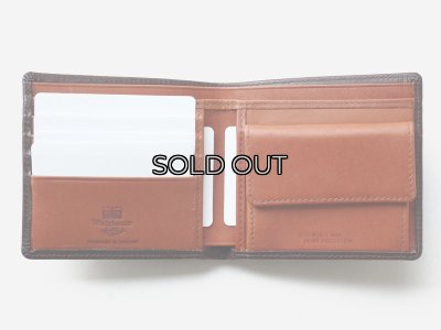 画像3: Whitehouse Cox（ホワイトハウスコックス）S7532 Coin Wallet（2つ折りウォレット）/Brown×Tan（ブラウン×タン）