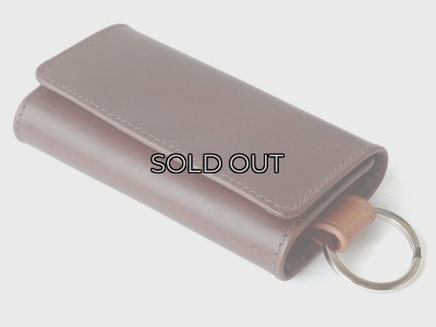 画像7: Whitehouse Cox（ホワイトハウスコックス）S9692 Key Case With Ring（キーケース）/Brown×Tan（ブラウン×タン）