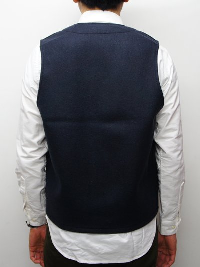 画像10: FILSON（フィルソン）MACKINAW WOOL VEST（マッキーノウールベスト）/ Navy（ネイビー）