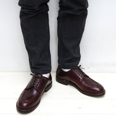 画像8: WHEEL ROBE(ウィールローブ)HEAVY STITCHING MOC TOE(ヘビーステッチングモックトゥ)/Burgundy(バーガンディ)