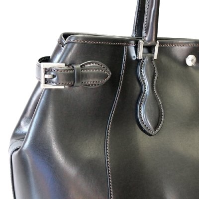 画像6: WILD SWANS(ワイルドスワンズ)Drucker(ドラッカー)トートバッグ"サドルプルアップ"/Black(ブラック)