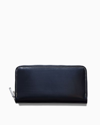 画像1: Whitehouse Cox（ホワイトハウスコックス）S2622 Long Zip Wallet（ロングジップウォレット）/Navy（ネイビー）