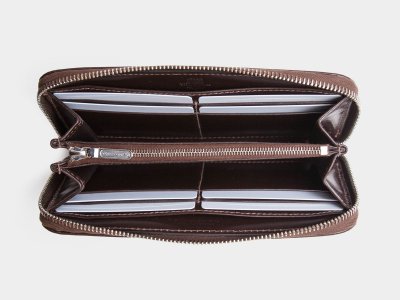 画像3: Whitehouse Cox(ホワイトハウスコックス)S2622 Long Zip Wallet(ロングジップウォレット)/Havana(ハバナ)