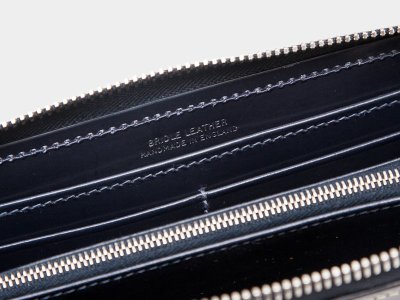 画像7: Whitehouse Cox（ホワイトハウスコックス）S2622 Long Zip Wallet（ロングジップウォレット）/Navy（ネイビー）