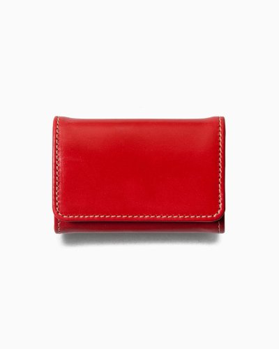 画像1: Whitehouse Cox（ホワイトハウスコックス）S9084 Coin Purse（コインケース）/Red（レッド）