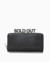 Whitehouse Cox（ホワイトハウスコックス）S2622 Long Zip Wallet（ロングジップウォレット）/Black（ブラック）