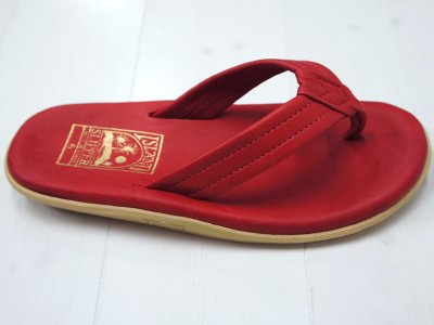 画像3: ISLAND SLIPPER（アイランドスリッパ）PT202 (レザートングサンダル) / Red（レッド）