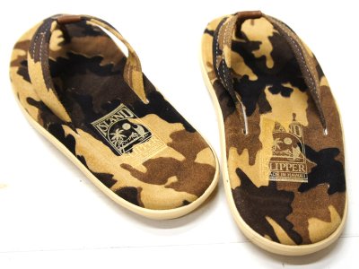 画像5: ＜40%OFF＞ISLAND SLIPPER（アイランドスリッパ）PT203 （レザートングサンダル）/ Tan Camouflage（タンカモフラージュ）※US:7のみ