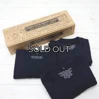 Nigel Cabourn（ナイジェル・ケーボン）3-PACK GYM TEES（3パックジムTシャツ）/Dk.Navy（ダークネイビー）