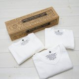 Nigel Cabourn（ナイジェル・ケーボン）3-PACK GYM TEES（3パックジムTシャツ）/Off White（オフホワイト）