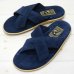 画像1: ISLAND SLIPPER（アイランドスリッパ）PT223 (スエードレザーサンダル)"Suede" / Navy（ネイビー） (1)