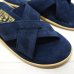 画像6: ISLAND SLIPPER（アイランドスリッパ）PT223 (スエードレザーサンダル)"Suede" / Navy（ネイビー）