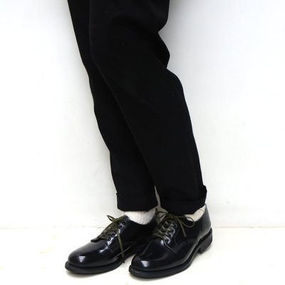 画像10: SANDERS(サンダース)Female Plain Toe Shoe Rubber Sole(レディース プレーントゥシューズ ラバーソール)/Black(ブラック)