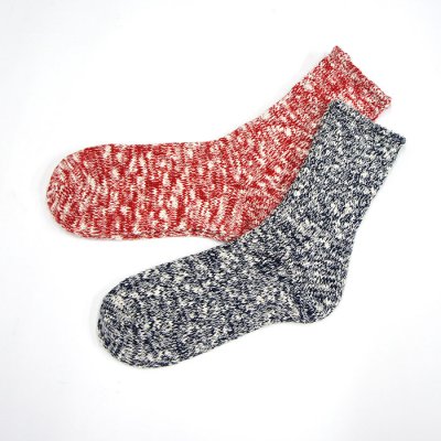 画像2: Mauna Kea（マウナケア）スラブネップソックス/Navy（ネイビー）・Red（レッド）※3足までメール便発送可※