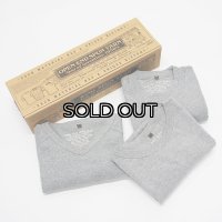 Nigel Cabourn（ナイジェル・ケーボン）3-PACK GYM TEES（3パックジムTシャツ）/ Grey（グレー）
