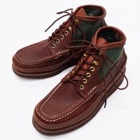 Russell Moccasin（ラッセルモカシン）Short P.H. 4"（ショートPH）/Brown×Olive（ブラウン×オリーブ）※サイズUS9.0（27.0〜27.5cm）のみ