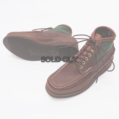 画像2: Russell Moccasin（ラッセルモカシン）Short P.H. 4"（ショートPH）/Brown×Olive（ブラウン×オリーブ）※サイズUS9.0（27.0〜27.5cm）のみ