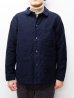 画像9: F.O.B FACTORY（エフオービーファクトリー）FRENCH MOLESKIN JACKET（フレンチモールスキンジャケット）HEAVY MOLESKIN/Navy（ネイビー）