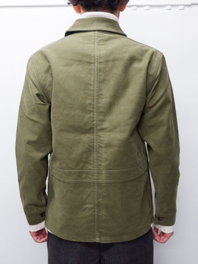 画像8: F.O.B FACTORY（エフオービーファクトリー）FRENCH MOLESKIN JACKET（フレンチモールスキンジャケット）"Heavy Moleskin" / Olive（オリーブ）