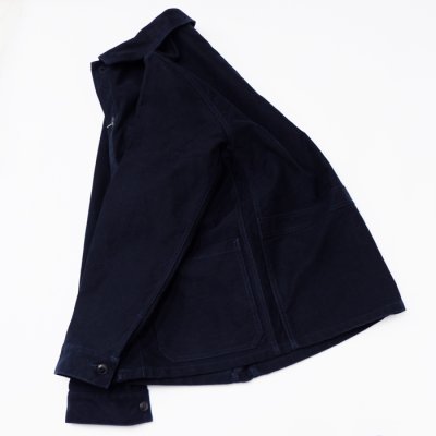 画像5: F.O.B FACTORY(エフオービーファクトリー)FRENCH MOLESKIN JACKET(フレンチモールスキンジャケット)"Heavy Moleskin" / Navy(ネイビー)