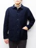 画像6: F.O.B FACTORY（エフオービーファクトリー）FRENCH MOLESKIN JACKET（フレンチモールスキンジャケット）HEAVY MOLESKIN/Navy（ネイビー）