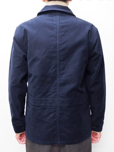 画像8: F.O.B FACTORY(エフオービーファクトリー)FRENCH MOLESKIN JACKET(フレンチモールスキンジャケット)"Heavy Moleskin" / Navy(ネイビー)