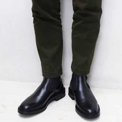 画像7: Tricker's（トリッカーズ）プレーントゥサイドゴアブーツ（リッジウェイソール）/ Black Box Calf（ブラックボックスカーフ）