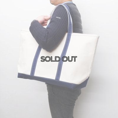 画像7: L.L.Bean（エルエルビーン）Boat&Tote Bag Open Top"L"（ボートアンドトートバッグ オープントップL）/ Blue（ブルー）