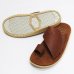 画像2: ISLAND SLIPPER（アイランドスリッパ）PTS704BH ブルハイドレザーサンダル/Peanut×Tobacco（ピーナッツ×タバコ） (2)