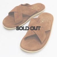 ISLAND SLIPPER（アイランドスリッパ）PT223 (スエードレザーサンダル) "Suede" / Peanut（ピーナッツ）