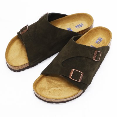 画像1: BIRKENSTOCK（ビルケンシュトック）ZURICH（チューリッヒ）"ソフトフットベッド"/Mocca Suede（モカスエード）